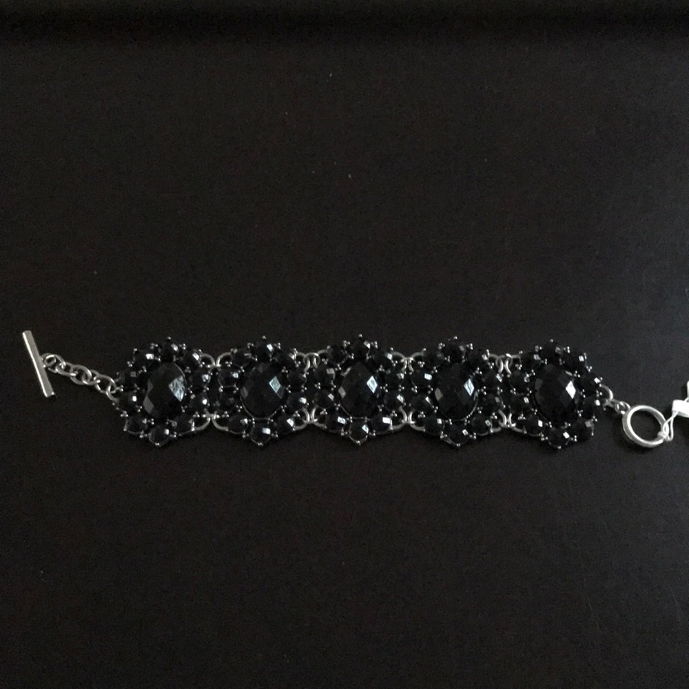 NWT Black Statement Bracelet